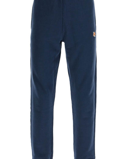 Maison Kitsune fox head joggers