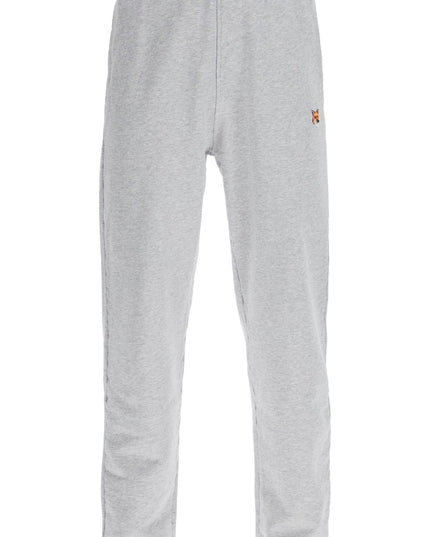 Maison Kitsune fox head joggers