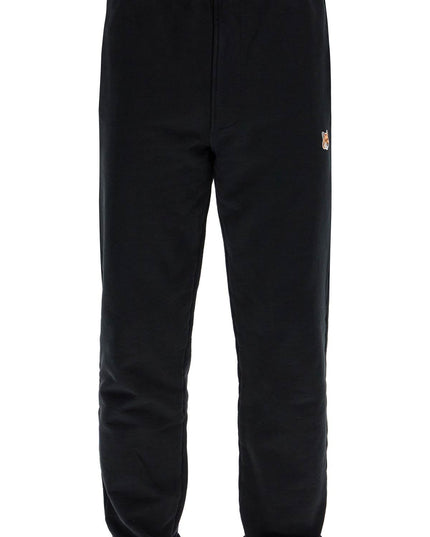 Maison Kitsune fox head joggers