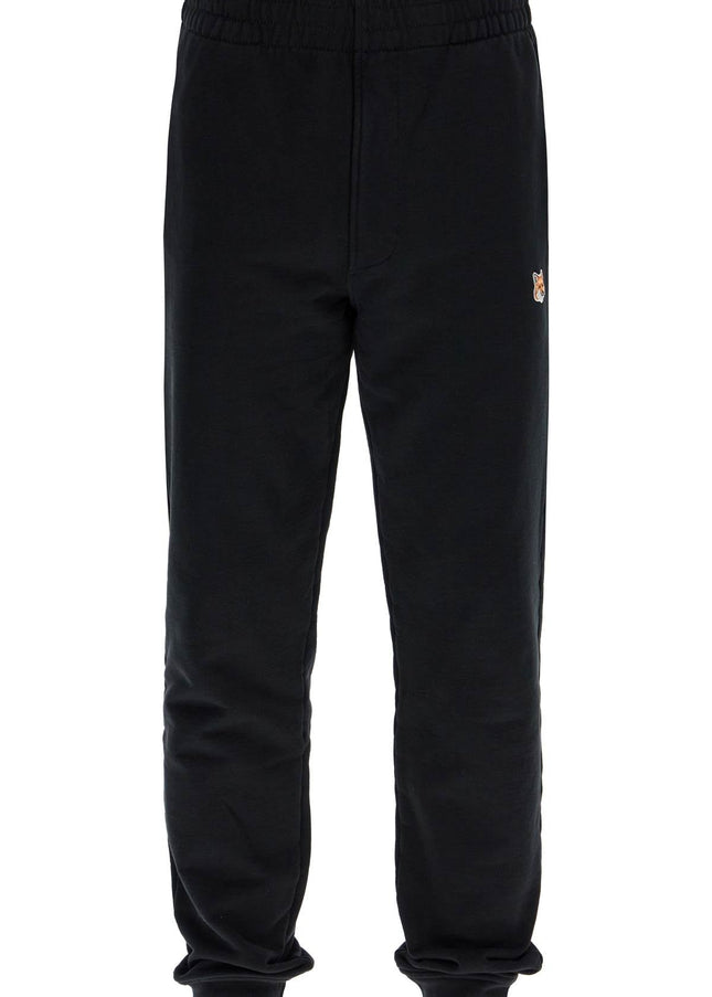 Maison Kitsune fox head joggers