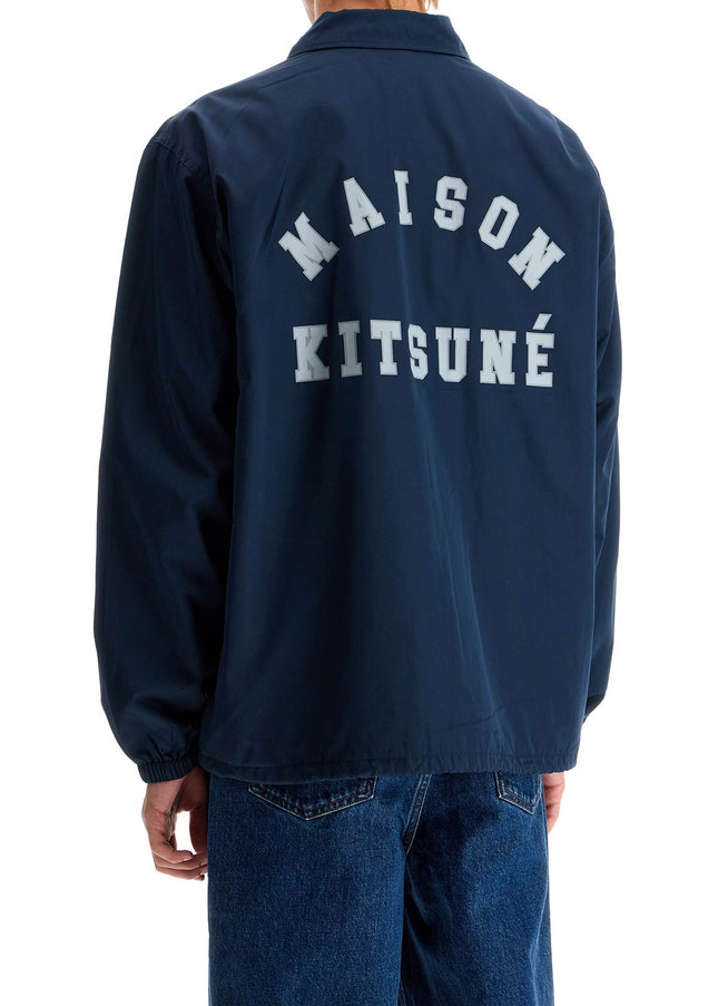 Maison Kitsune nylon coach jacket for men