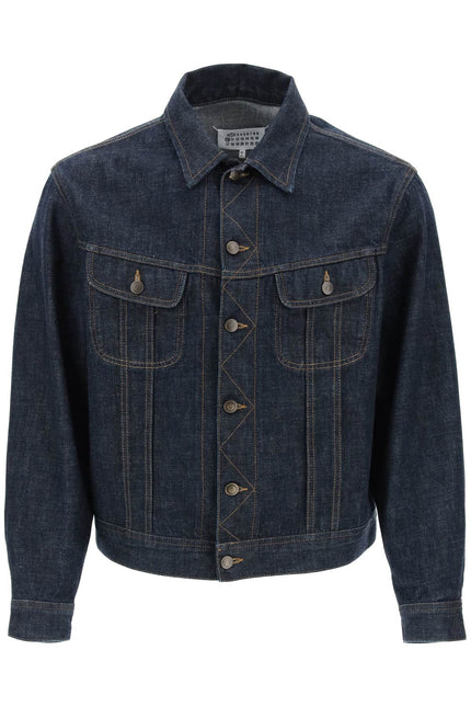 Maison margiela denim jacket-men > clothing > jackets > denim jackets-Maison Margiela-48-Blue-Urbanheer