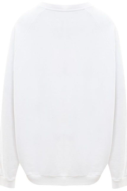 Maison Margiela Elegant Cotton Knit Sweater in Pristine White