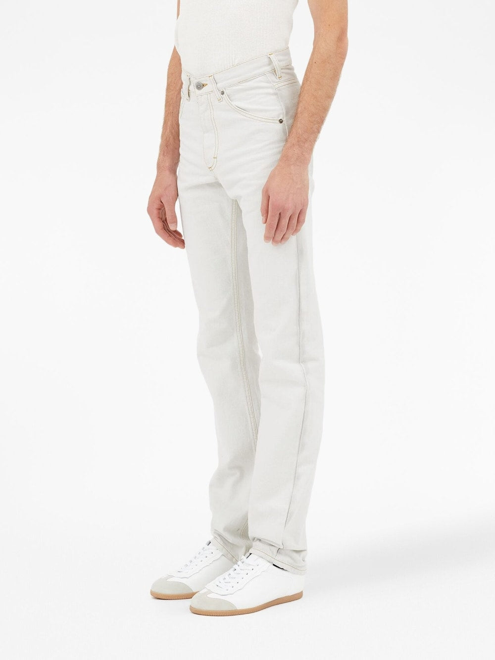 Maison Margiela Jeans White-men>clothing>jeans>classic-Maison Margiela-Urbanheer