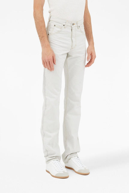 Maison Margiela Jeans White-men>clothing>jeans>classic-Maison Margiela-Urbanheer