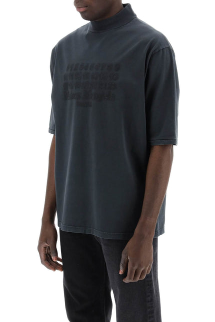 Maison margiela numeric logo t-shirt with seven-men > clothing > t-shirts and sweatshirts > t-shirts-Maison Margiela-Urbanheer