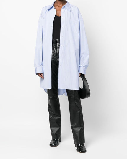 Maison Margiela Shirts Clear Blue-women > clothing > shirts-Maison Margiela-Urbanheer