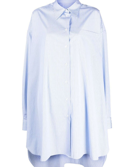 Maison Margiela Shirts Clear Blue-women > clothing > shirts-Maison Margiela-Urbanheer