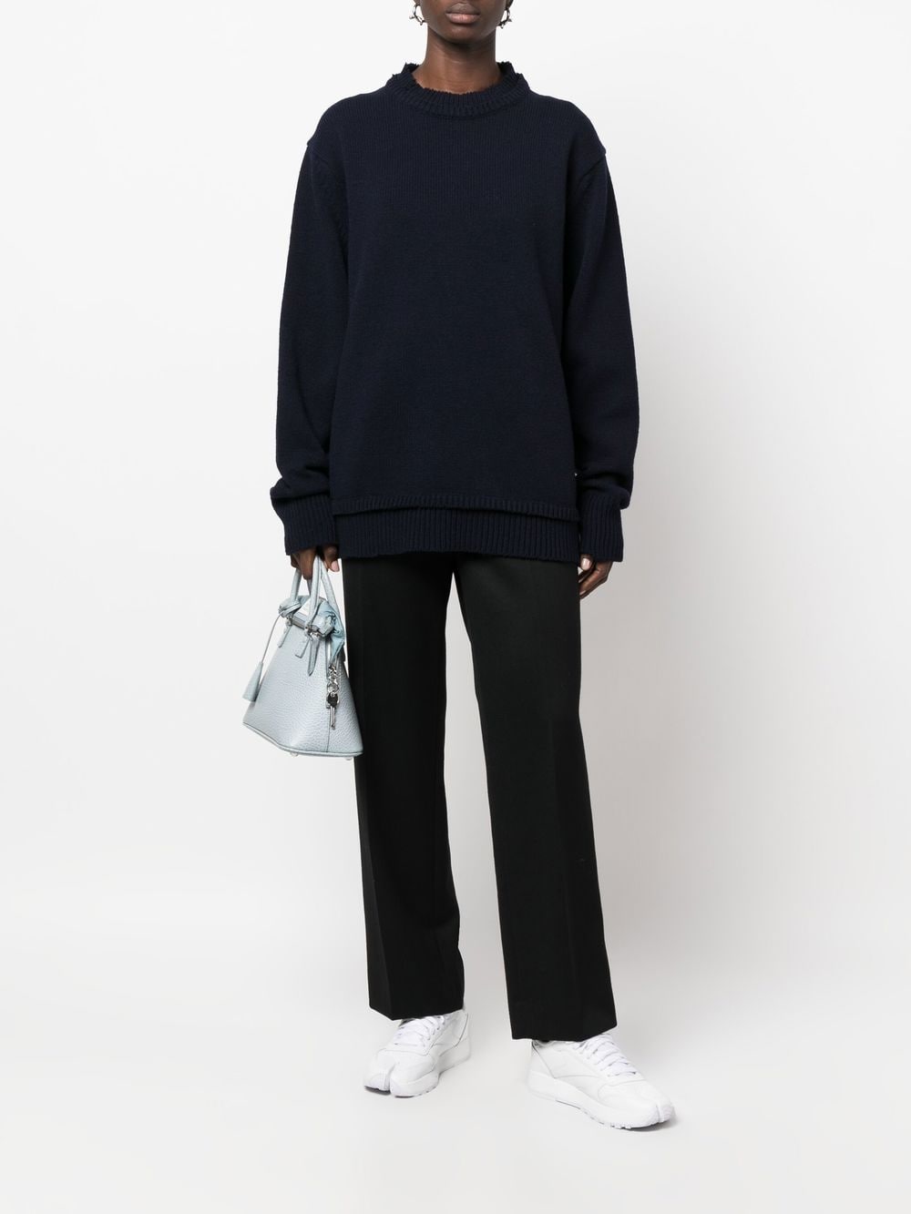 Maison Margiela Sweaters Blue