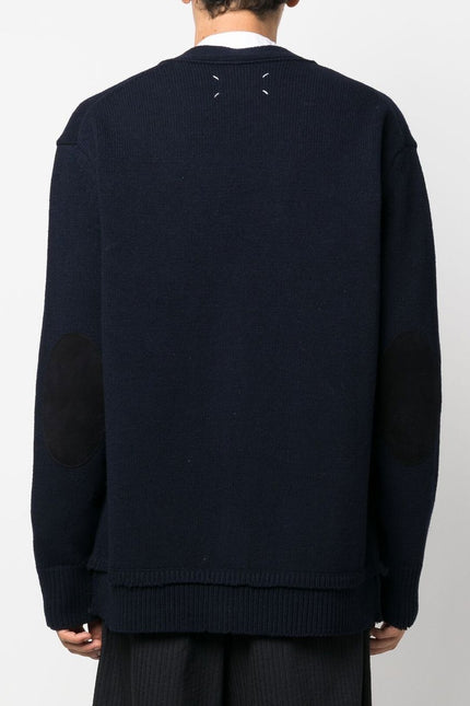 Maison Margiela Sweaters Blue