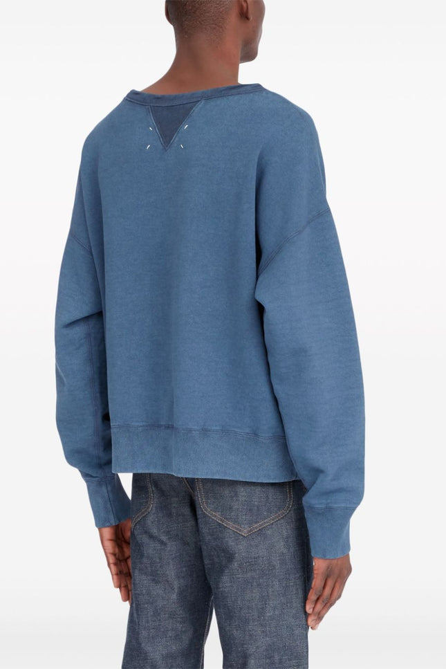 Maison Margiela Sweaters Blue