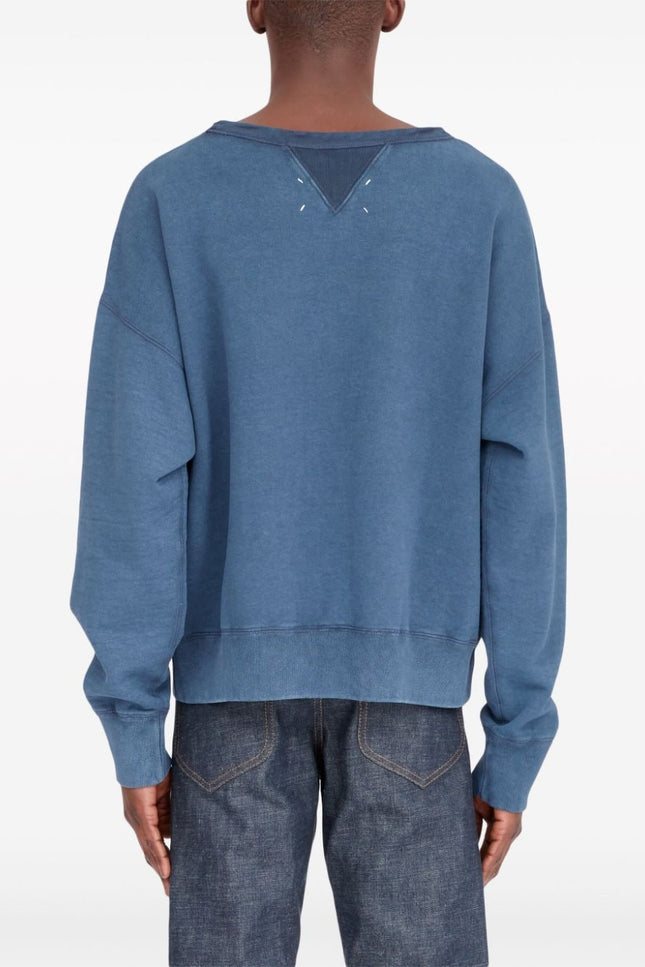 Maison Margiela Sweaters Blue