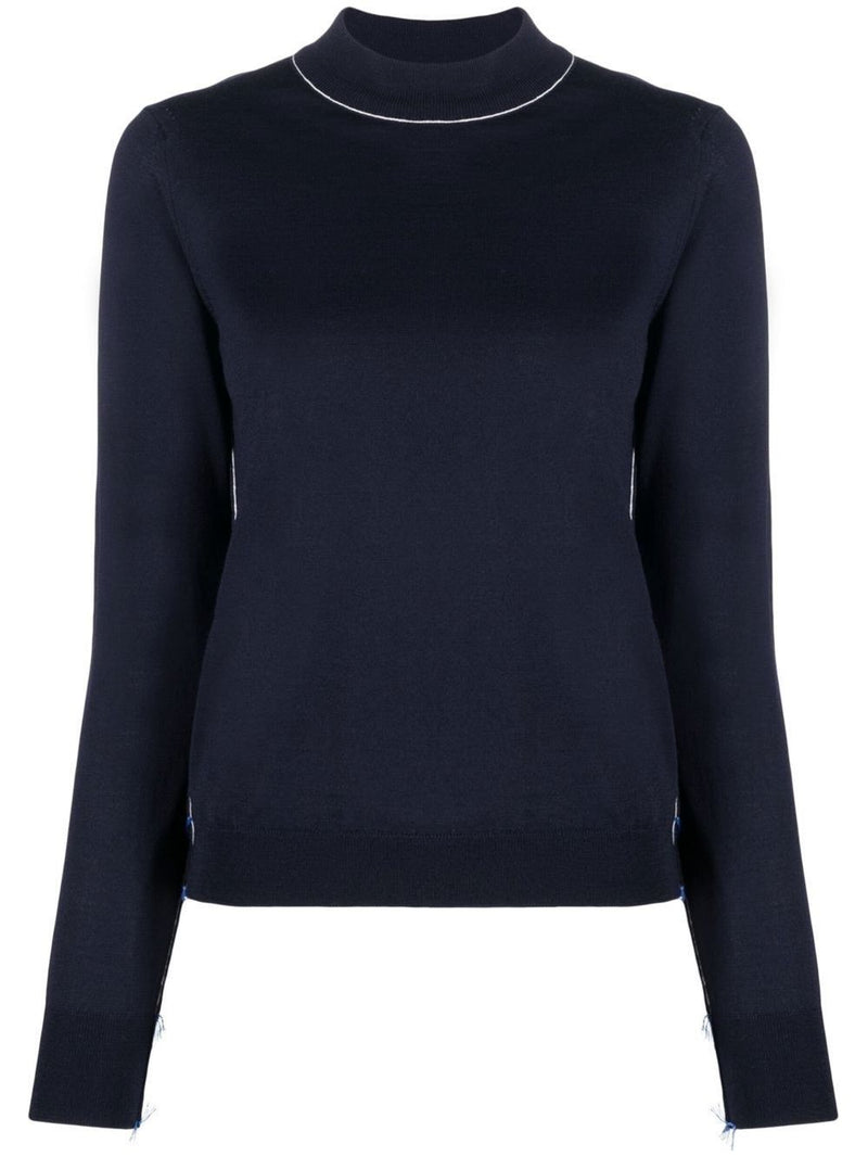 Maison Margiela Sweaters Blue-women > clothing > topwear-Maison Margiela-Urbanheer