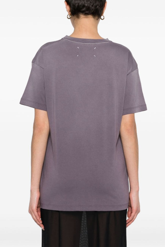 Maison Margiela T-Shirts And Polos Purple