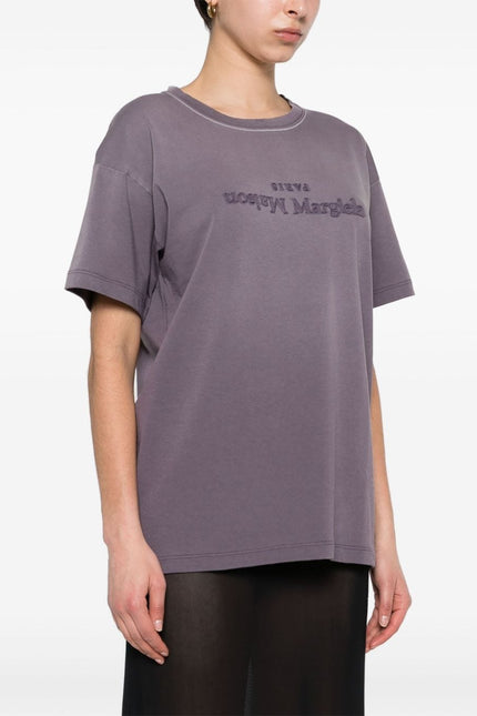 Maison Margiela T-Shirts And Polos Purple