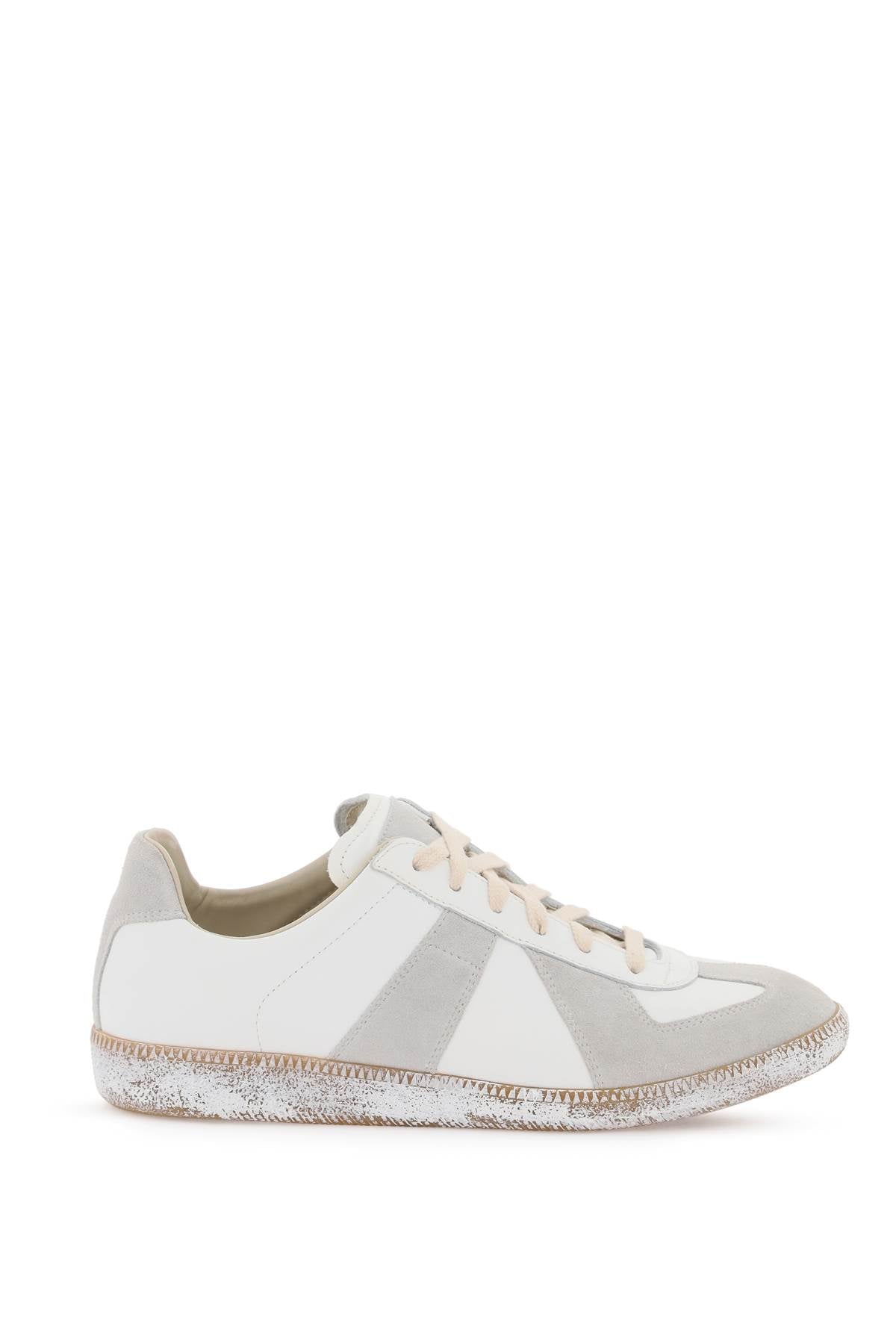 Maison margiela vintage nappa and suede replica sneakers in-men > shoes > sneakers-Maison Margiela-Urbanheer