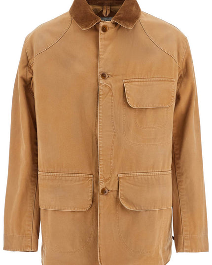 Maison Margiela canvas overcoat jacket for men