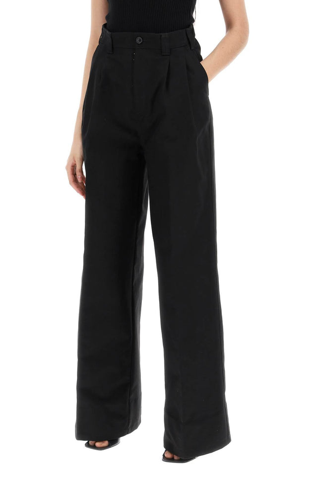 Maison Margiela cotton gabardine trousers for