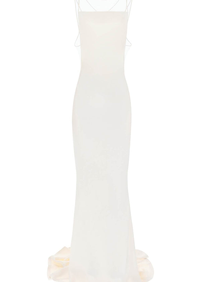 Maison Margiela hammered satin gown