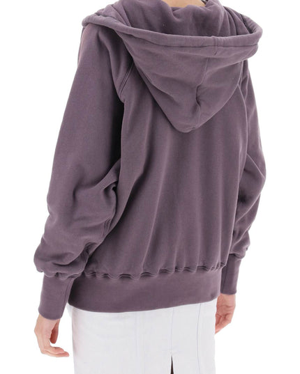 Maison Margiela hoodie with reverse logo and hood