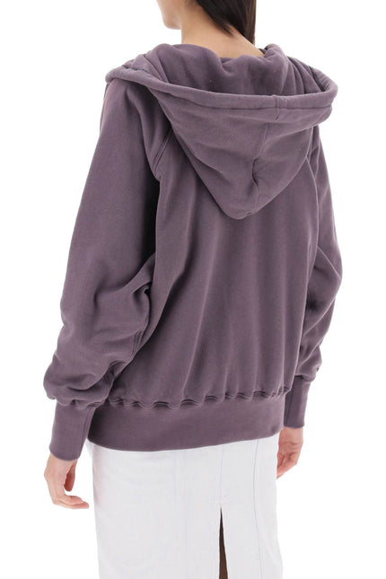 Maison Margiela hoodie with reverse logo and hood