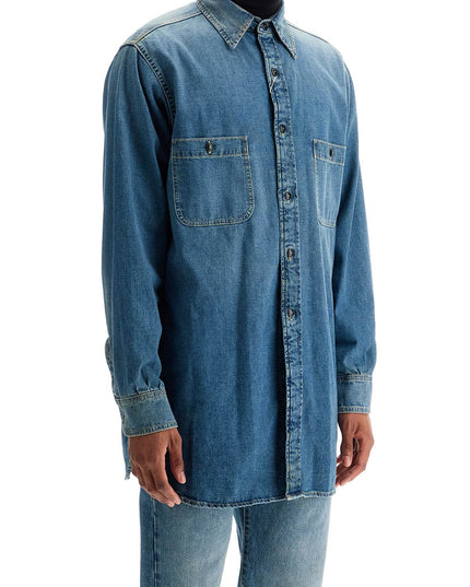 Maison Margiela lightweight denim shirt