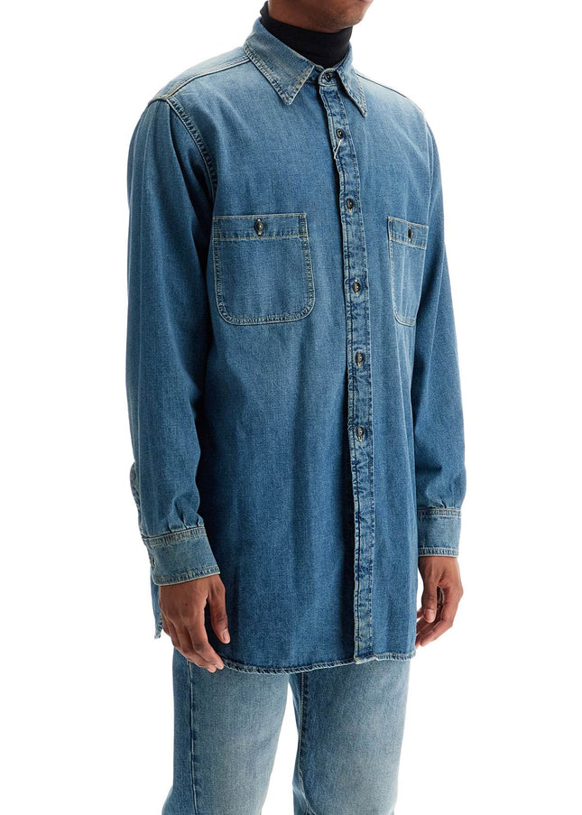 Maison Margiela lightweight denim shirt