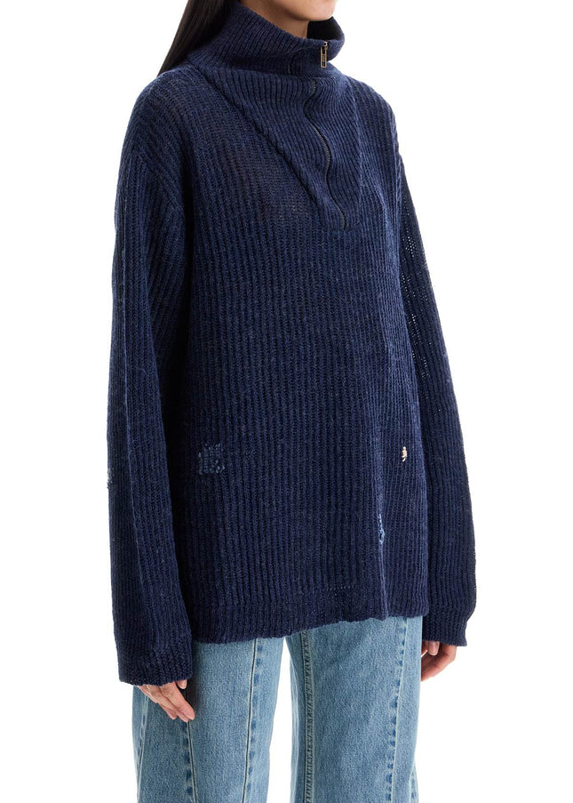 Maison Margiela linen and wool blend sweater