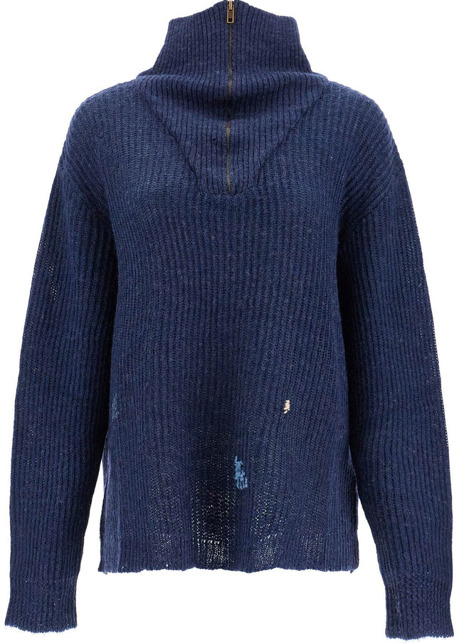 Maison Margiela linen and wool blend sweater