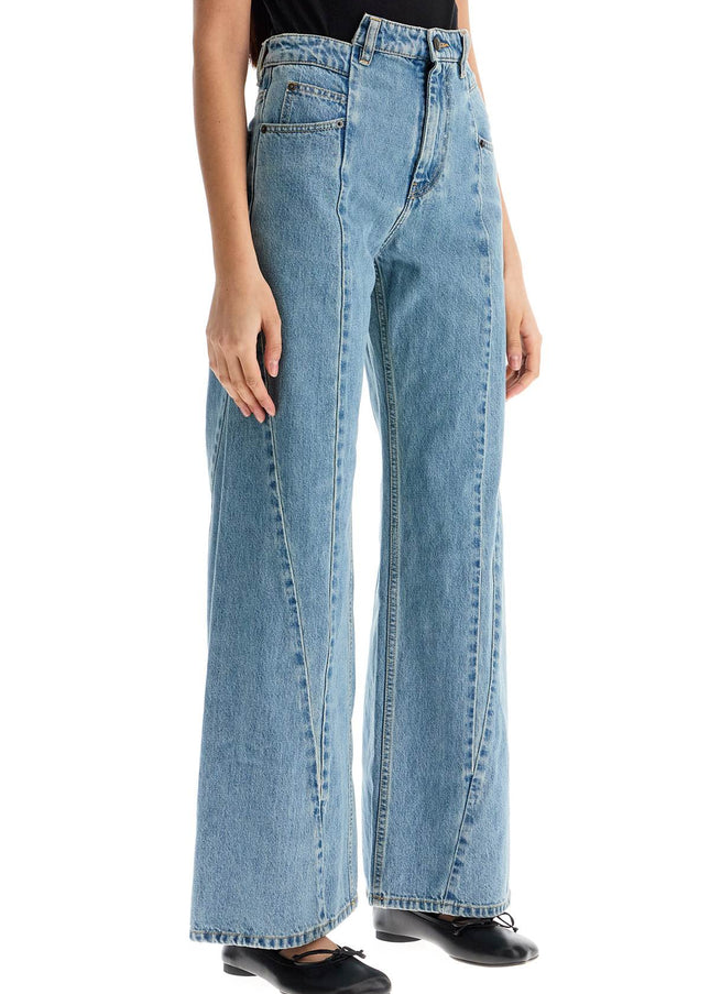 Maison Margiela loose cut-out waist jeans with