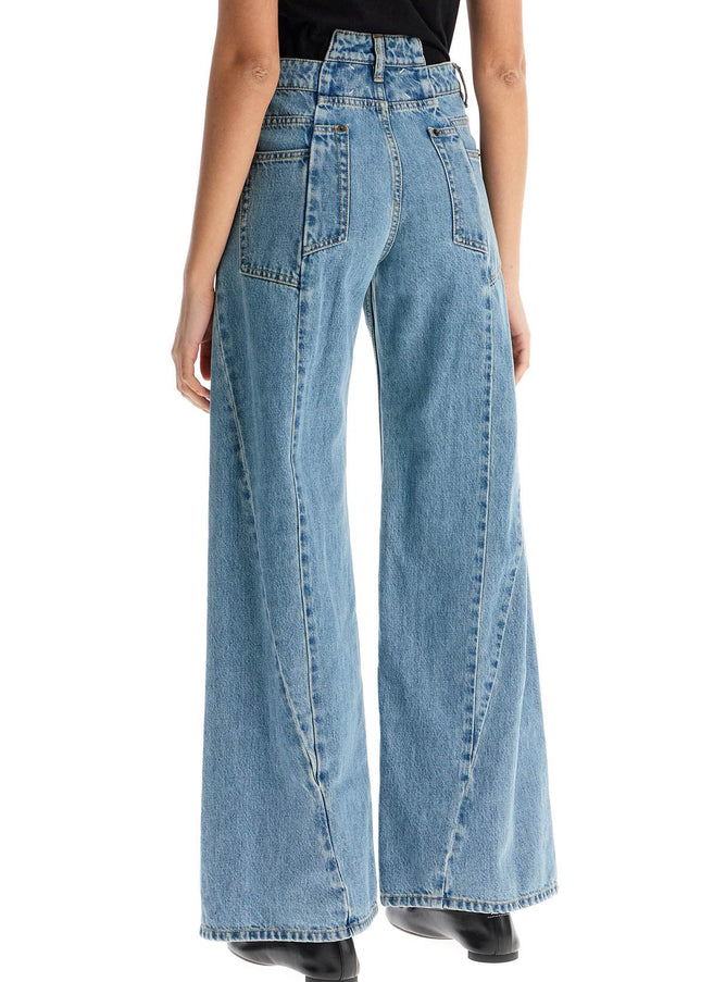 Maison Margiela loose cut-out waist jeans with