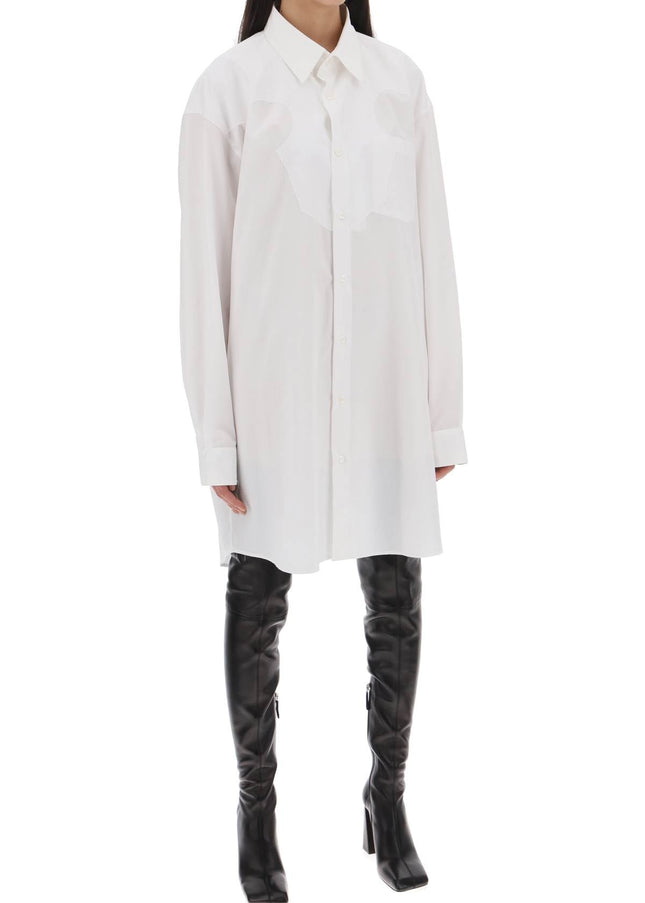 Maison Margiela poplin shirt dress in eight words