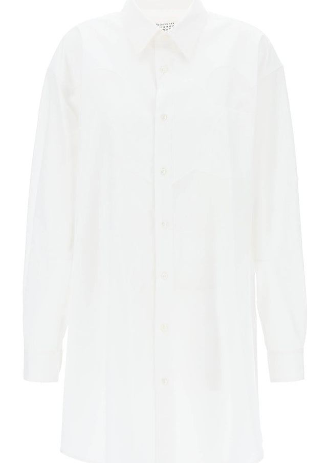 Maison Margiela poplin shirt dress in eight words