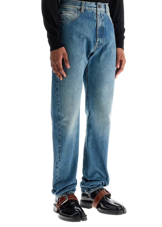 Maison Margiela straight jeans with twisted seams