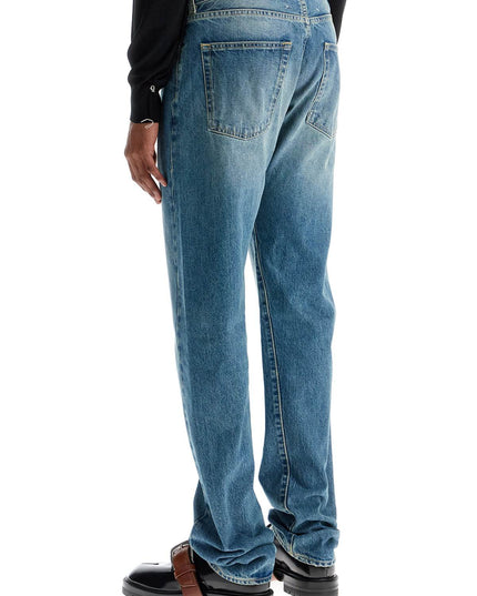 Maison Margiela straight jeans with twisted seams