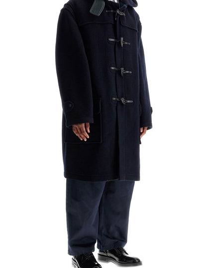 Maison Margiela woolen montgomery coat with hood