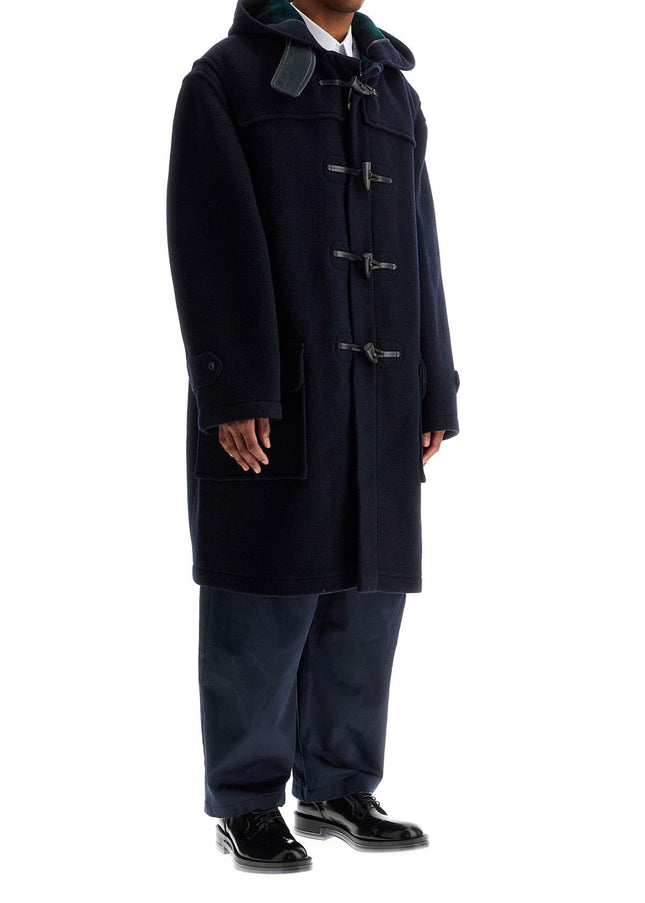 Maison Margiela woolen montgomery coat with hood