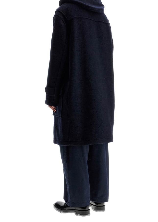 Maison Margiela woolen montgomery coat with hood