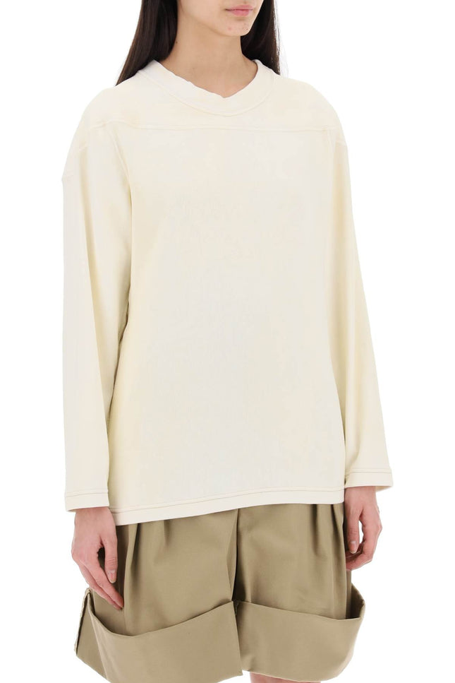 Maison margiela crewneck sweatshirt with numerical-women > clothing > tops > sweatshirts-Maison Margiela-Urbanheer