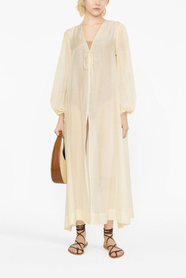 Manebi Dresses Beige-women > clothing > dresses-Manebi-Urbanheer