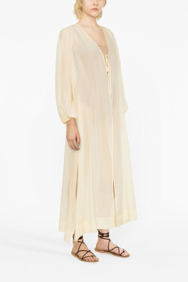 Manebi Dresses Beige-women > clothing > dresses-Manebi-Urbanheer