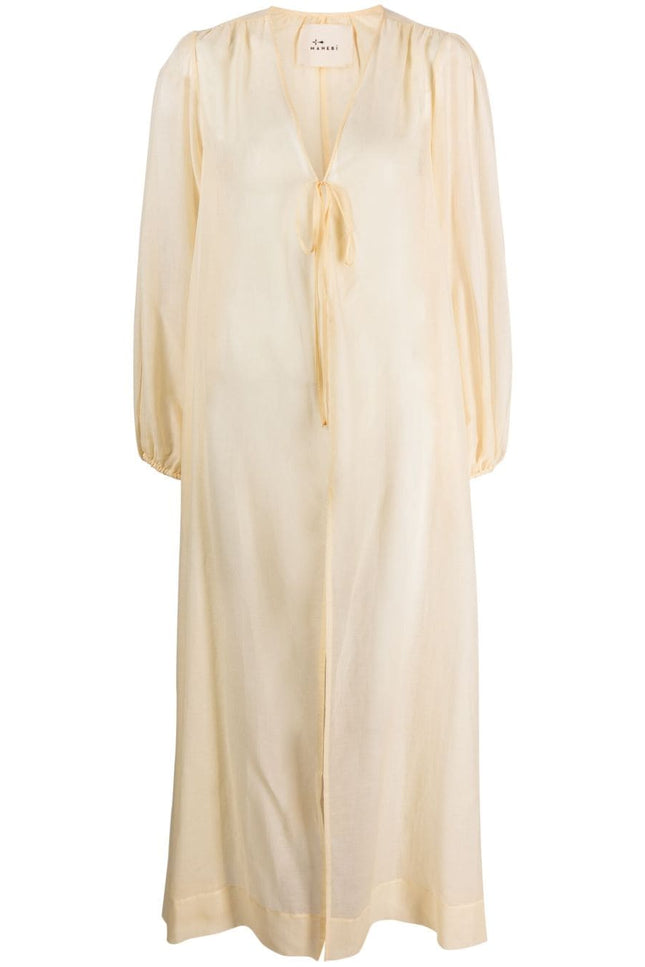 Manebi Dresses Beige-women > clothing > dresses-Manebi-Urbanheer