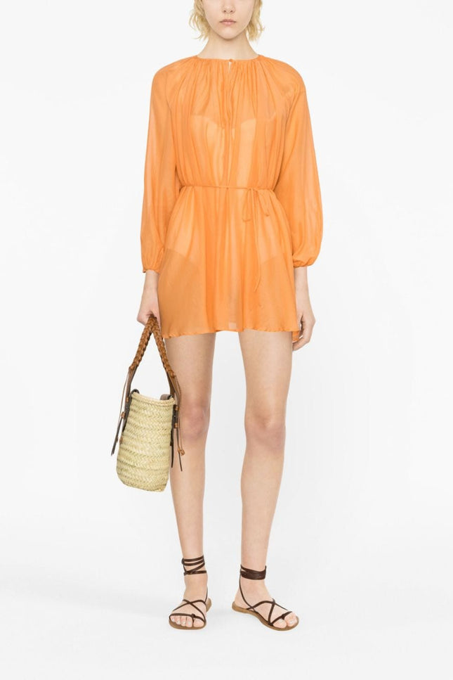 Manebi Dresses Orange-women > clothing > dresses-Manebi-Urbanheer