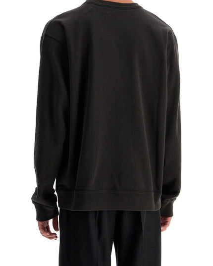 Marant mikoy flocked logo sweatshirt