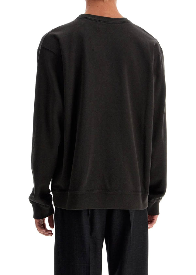 Marant mikoy flocked logo sweatshirt