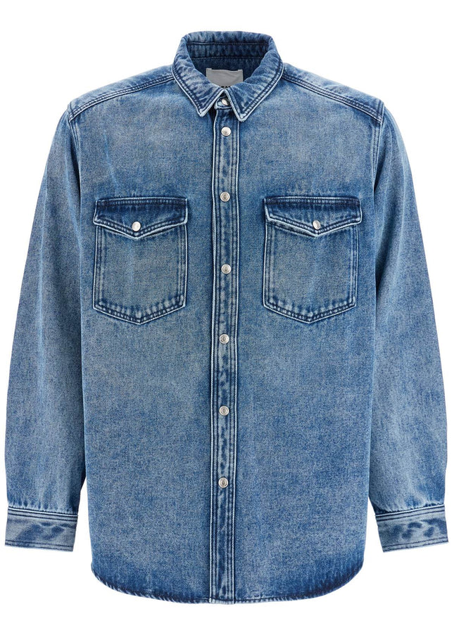 Marant tailly denim overshirt