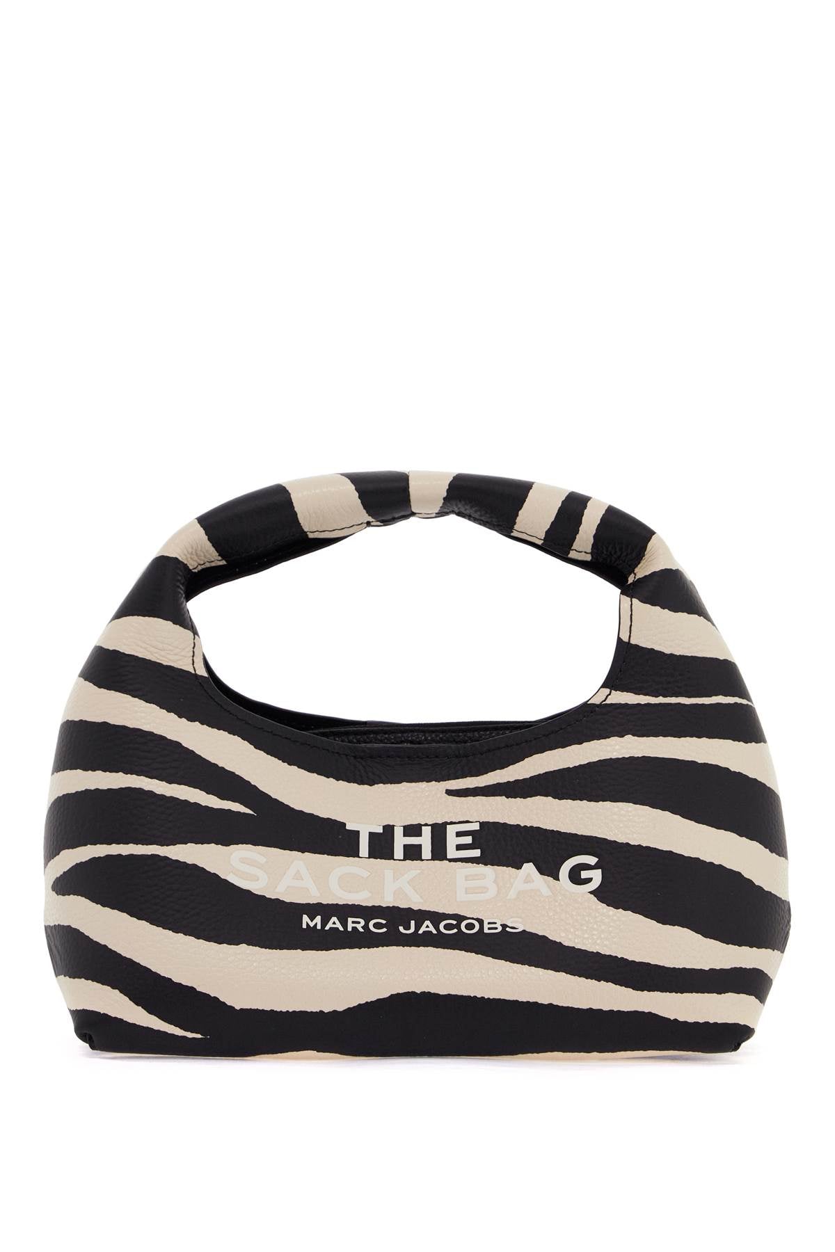 Marc Jacobs the zebra leather mini sack bag