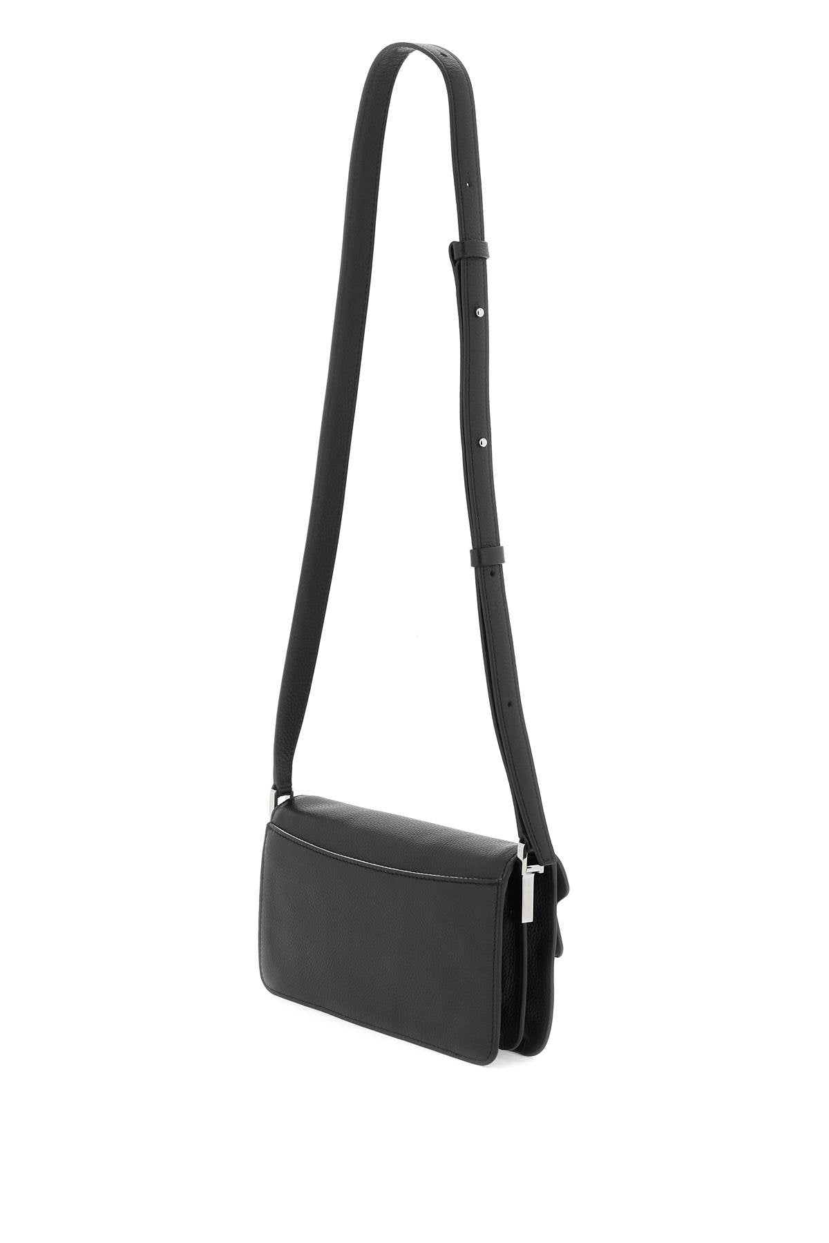 Marni east/west soft trunk shoulder bag-men > bags > crossbody bags-Marni-os-Black-Urbanheer