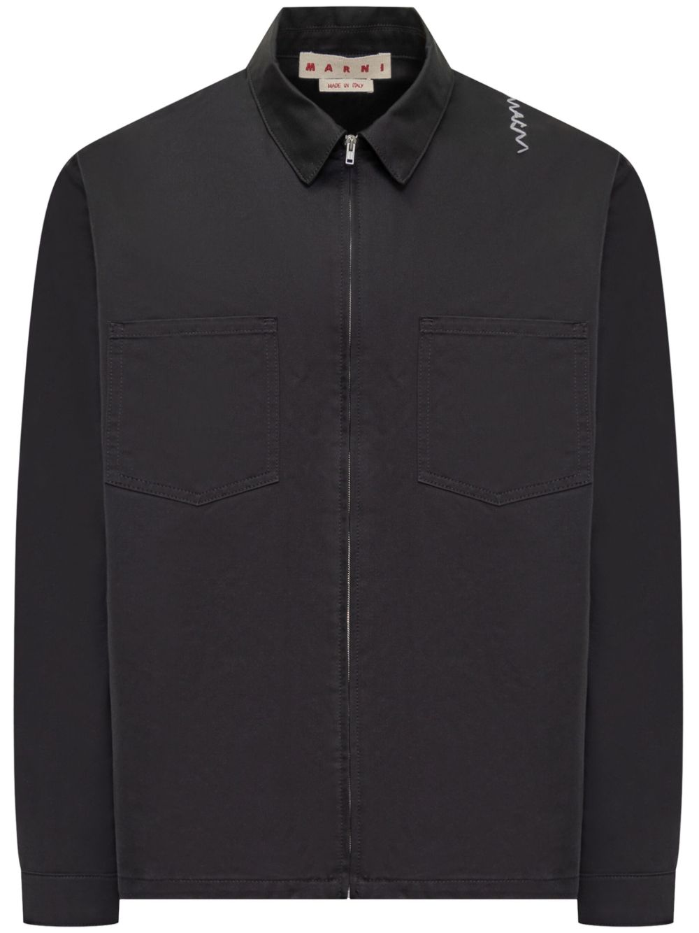 Marni Embroidered Logo Shirt