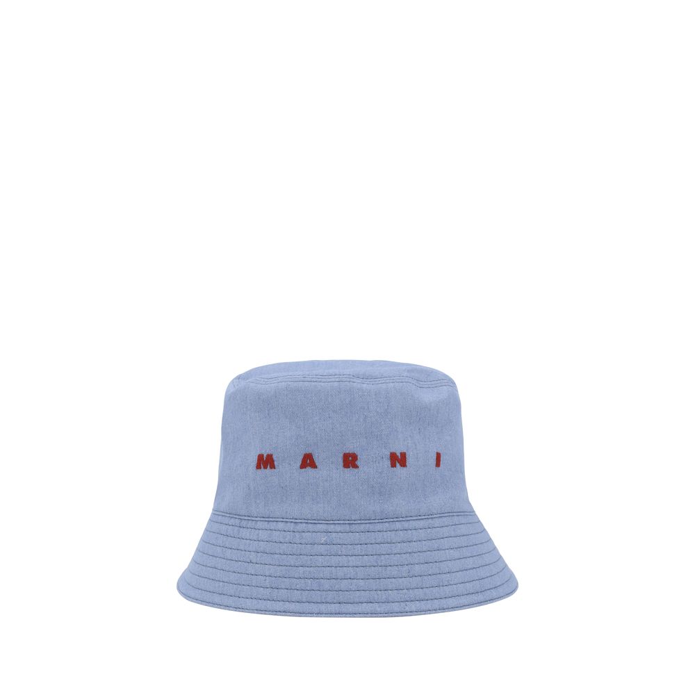 Marni Logoed Bucket Hat